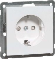 SCHUKO-Steckdose alu D 20.6511.702