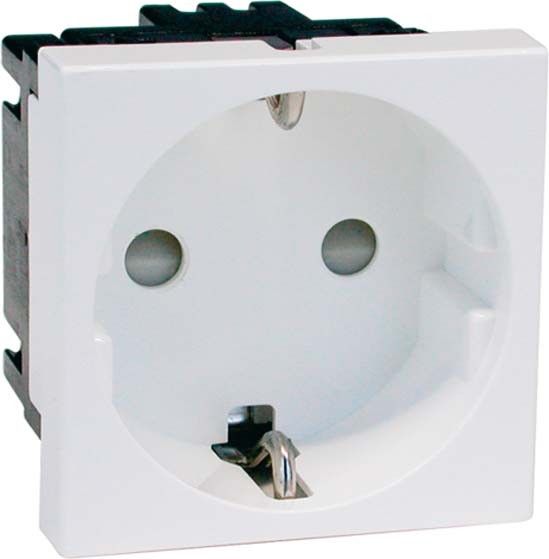 SCHUKO-Steckdose 1-fach ws D 6211.02 EMS SI SCHUKO-Steckdose 1-fach ws D 6211.02 EMS SI