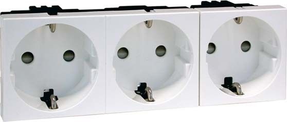 SCHUKO-EB-Steckd.3-fachant D 6213.21 EMS SI SCHUKO-EB-Steckd.3-fachant D 6213.21 EMS SI