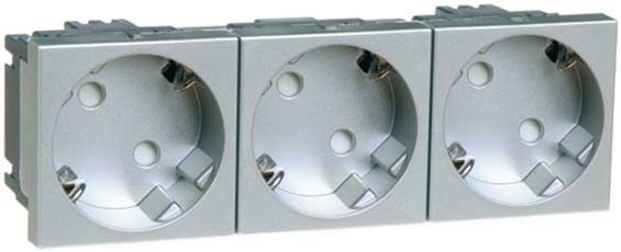 SCHUKO-EB-Steckd.3-fachant D 6213.70 EMS SI WI SCHUKO-EB-Steckd.3-fachant D 6213.70 EMS SI WI