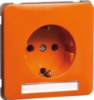 Steckdose SCHUKO orange H 80.6611 NA OR