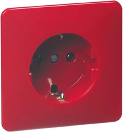 Steckdose D 80.6611 ROT
