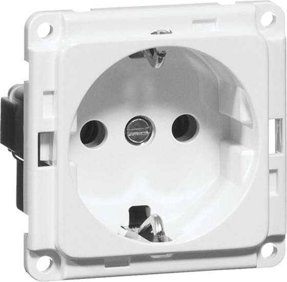 Steckdose SCHUKO D 6511.02 ME SI Steckdose SCHUKO D 6511.02 ME SI