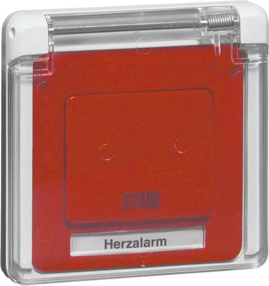 Herzalarmtaster rt/ws D 81.556 V K HERZ