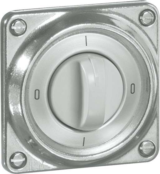 Drehschalter alu guss D 336.69 T AGU WE Drehschalter alu guss D 336.69 T AGU WE
