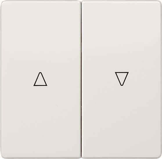 5TG7143 Wippe mit Jalousiesymbolen Titanweiss