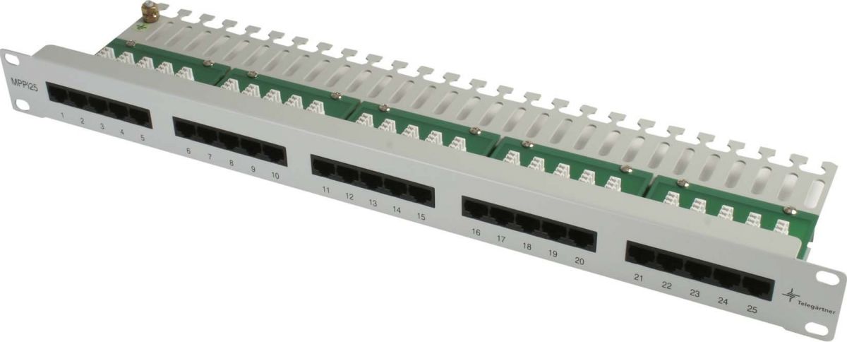19' ISDN-Panel 25-Port MPPISDN 25-H kurz
