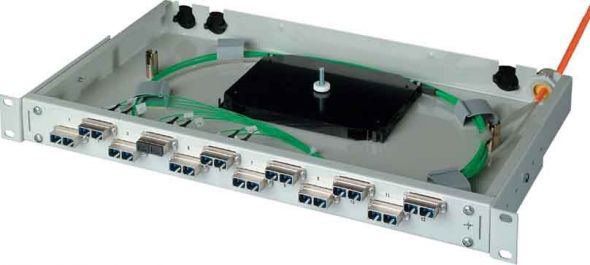 Spleißbox bestückt TN-SB-Be-6SCD-E9