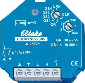 Funkaktor Stromstoß FSB61NP-230V Funkaktor Stromstoß FSB61NP-230V