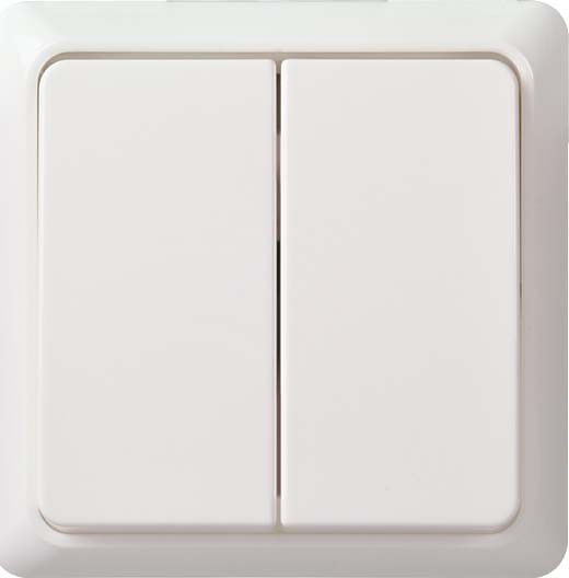 Serienschalter perlweiss 501500 Serienschalter perlweiss 501500