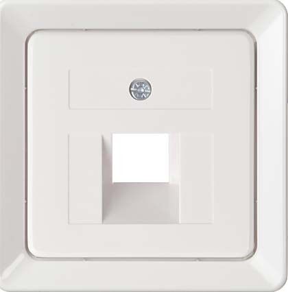 206404 Zentralplatte f. 1x RJ45, Kat 3/5 rw 206404 Zentralplatte f. 1x RJ45, Kat 3/5 rw