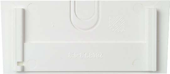 Abschlussplatte für Geräteträger rw 508084 Abschlussplatte für Geräteträger rw 508084