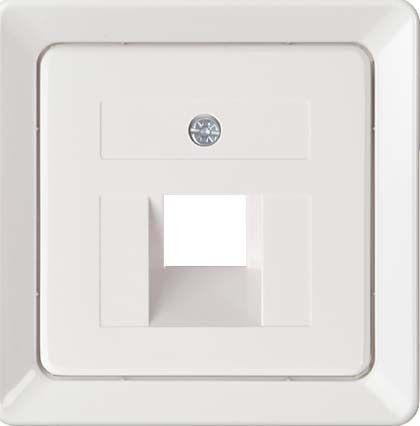 206404 Zentralplatte f. 1x RJ45, Kat 3/5 rw 206404 Zentralplatte f. 1x RJ45, Kat 3/5 rw