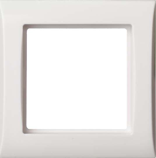 Rahmen 1-fach reinweiss 264104 Rahmen 1-fach reinweiss 264104