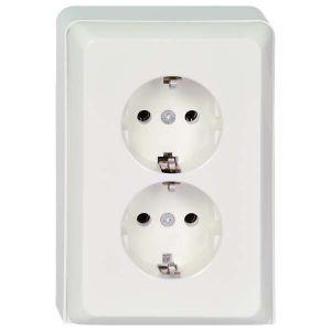 Geräteträger Steckdose 16A rw 515514