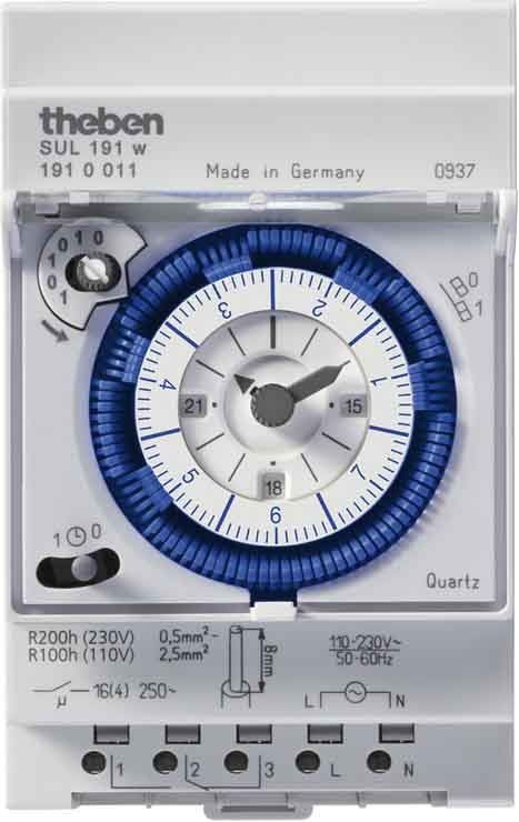 Schaltuhr SUL 191 w Schaltuhr SUL 191 w