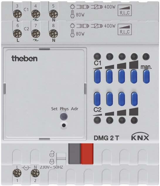 Universaldimmer DMG 2 T KNX Universaldimmer DMG 2 T KNX