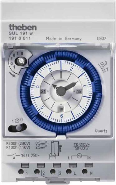 Schaltuhr SUL 191 w Schaltuhr SUL 191 w
