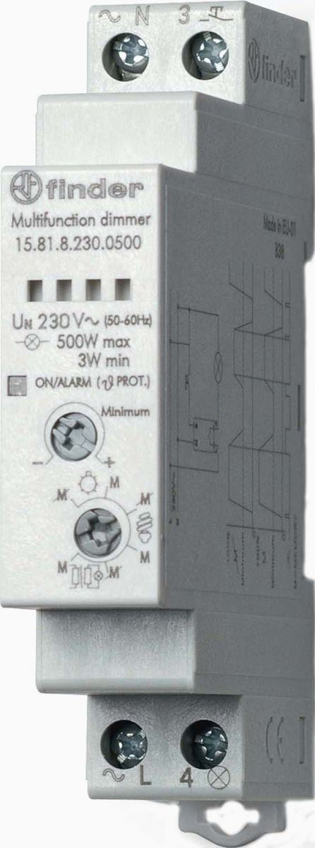 Stromstoss-Schalter/Dimmer 15.81.8.230.0500