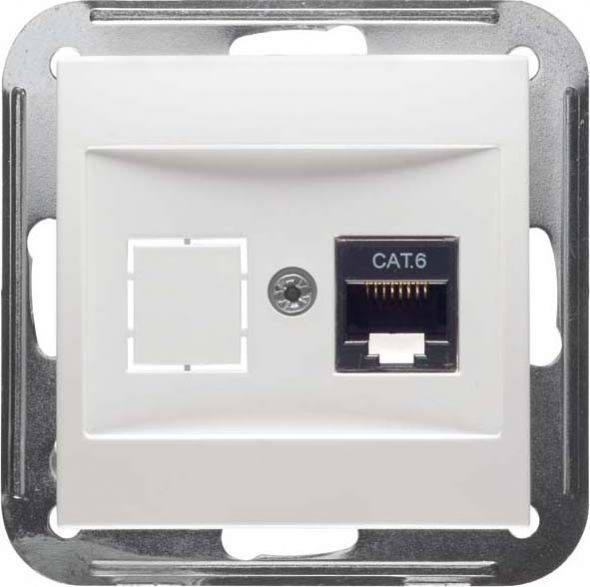 UAE-Steckdose Cat6 D 11.1858.02 UAE-C6 UAE-Steckdose Cat6 D 11.1858.02 UAE-C6