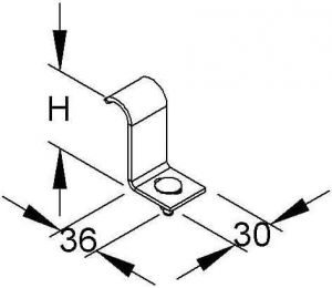 Profilklemme KRAB 60 F