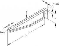 Wandausleger KTAM 500