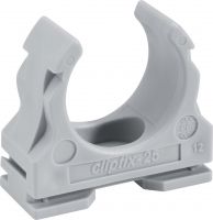 Kunststoffklemmschelle clipfix 16mm grau