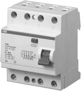 FI-Schutzschalter F204A 25A 4-pol 0,3A
