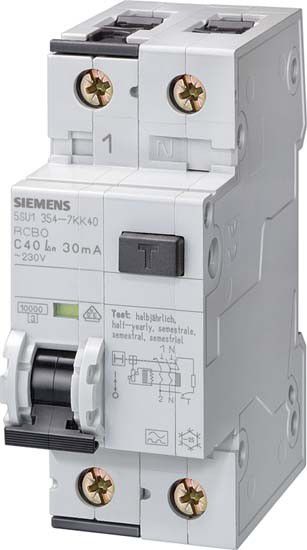 FI/LS-Schutzeinrichtung C,13A,1+N,10mA,10kA