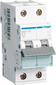 Leitungsschutzschalter MBN516 B-16A 1+N pol
