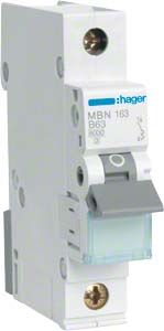 Leitungsschutzschalter MBN163 B-63A 1pol Leitungsschutzschalter MBN163 B-63A 1pol