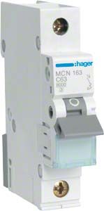 Leitungsschutzschalter MCN163 C-63A 1pol Leitungsschutzschalter MCN163 C-63A 1pol