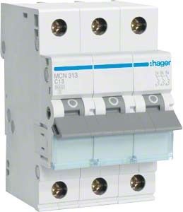 Leitungsschutzschalter MCN313 C-13A 3pol Leitungsschutzschalter MCN313 C-13A 3pol