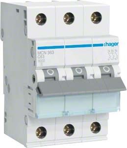 Leitungsschutzschalter MCN363 C-63A 3pol Leitungsschutzschalter MCN363 C-63A 3pol