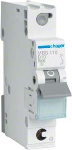Leitungsschutzschalter MBS110 B-10A 1pol Leitungsschutzschalter MBS110 B-10A 1pol