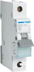 Leitungsschutzschalter MBS125 B-25A 1pol Leitungsschutzschalter MBS125 B-25A 1pol
