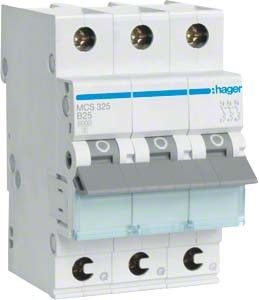 Leitungsschutzschalter MCS325 C-25A 3pol Leitungsschutzschalter MCS325 C-25A 3pol