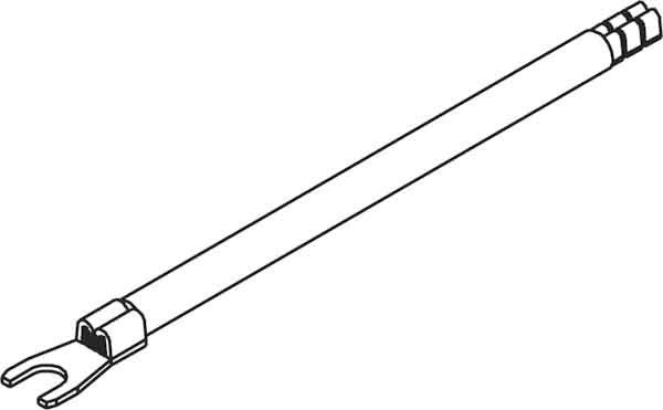 Verdrahtungsbrücke 6mm² sw 123mm Verdrahtungsbrücke 6mm² sw 123mm