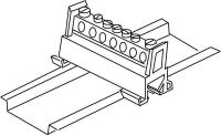 PE-Leiterklemme 651S/7