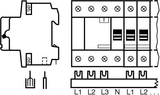 Sammelschienenblock SZ-PSB 97 N