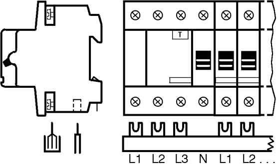 Sammelschienenblock SZ-PSB 97 N