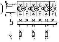 Sammelschienenblock SZ-PSB 7 N