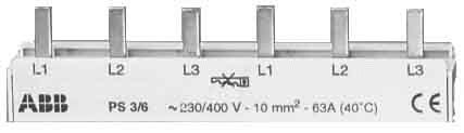 Sammelschiene PS 3/6 Sammelschiene PS 3/6