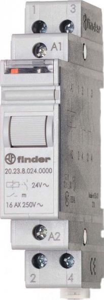 Stromstoßschal.f.DIN-Schie 20.23.8.024.4000