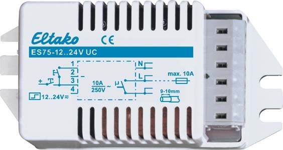 Stromstoßschalter f.EB ES75-12..24V UC