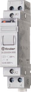 Stromstoßschal.f.DIN-Schie 20.23.8.024.4000