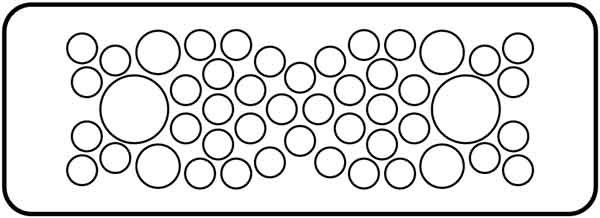 Moosgummidurchsteckflansch FL4-D