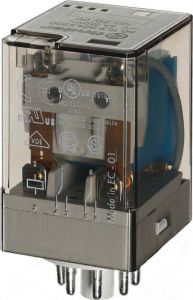 Ind-Rel. 8pol.24VDC 2W 10A 60.12.9.024.0040