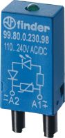 LED rt + Diode  6..24VDC 99.80.9.024.90