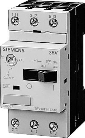 3RV1011-1DA10 Leistungsschalter BGR. S00 3RV1011-1DA10 Leistungsschalter BGR. S00